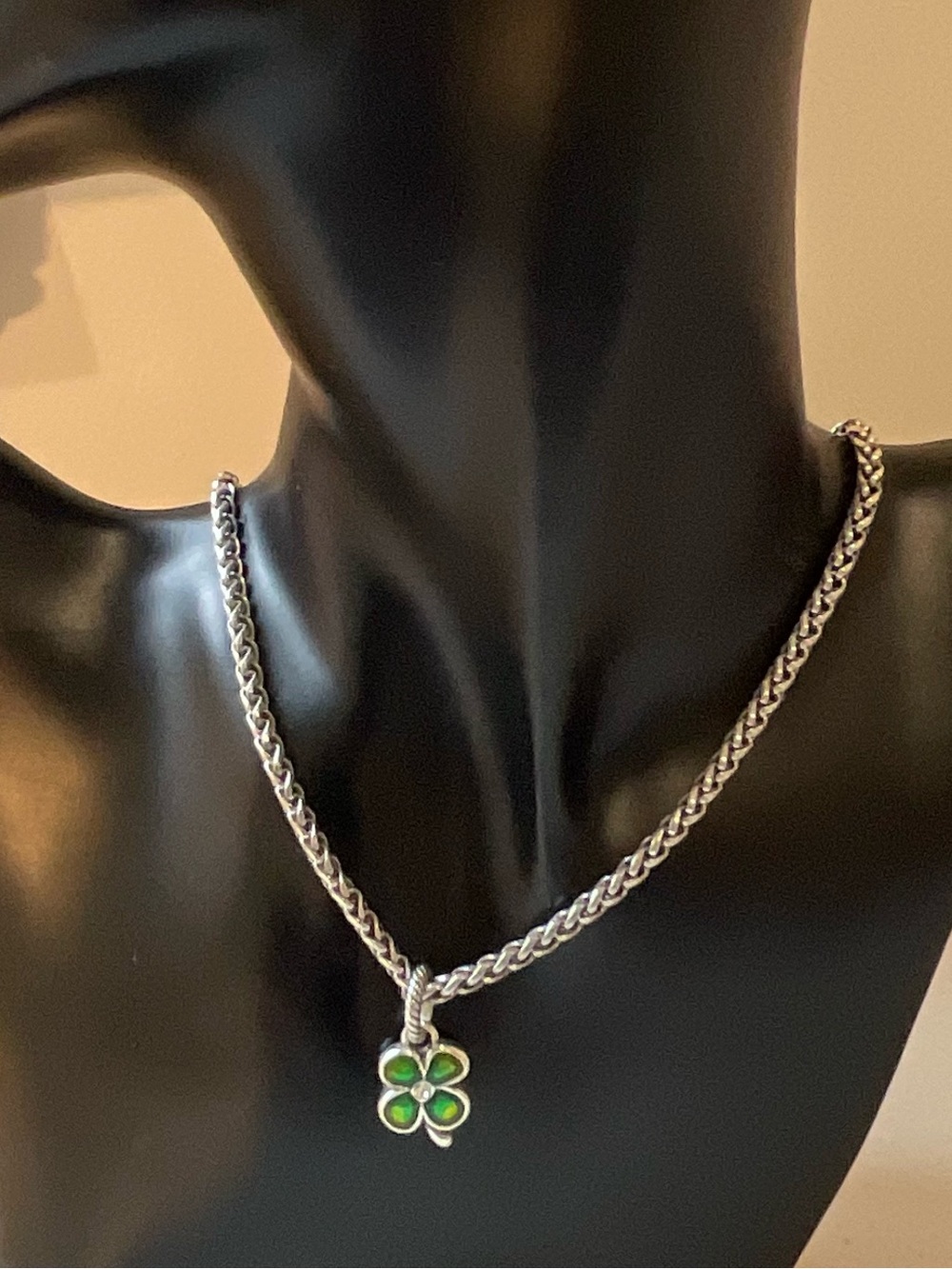 Brighton ABC's Charm Holder Necklace w/Charm
